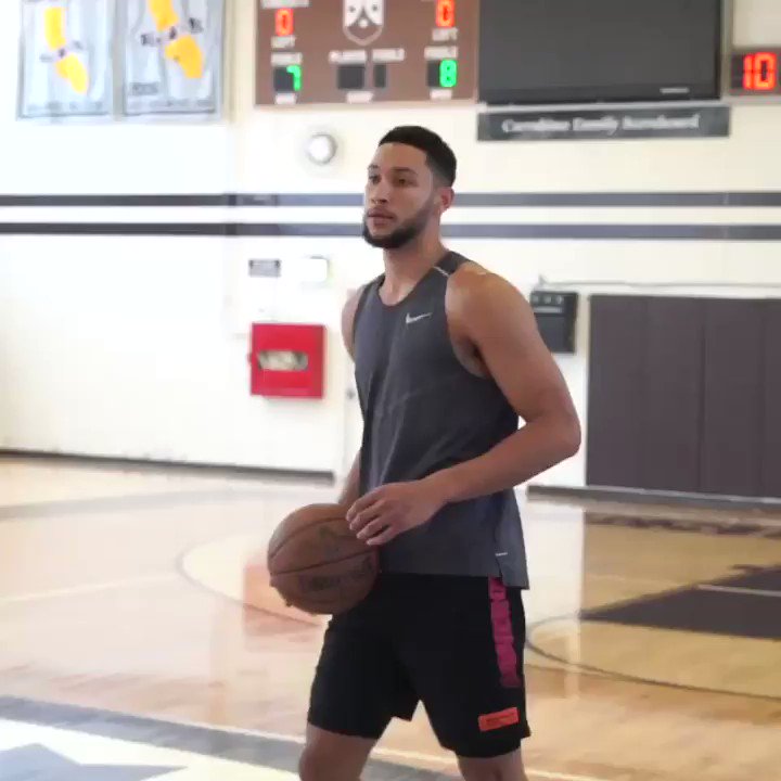 Ben Simmons putting in work 👀
(via @swishcultures_, @ChrisJHoops)