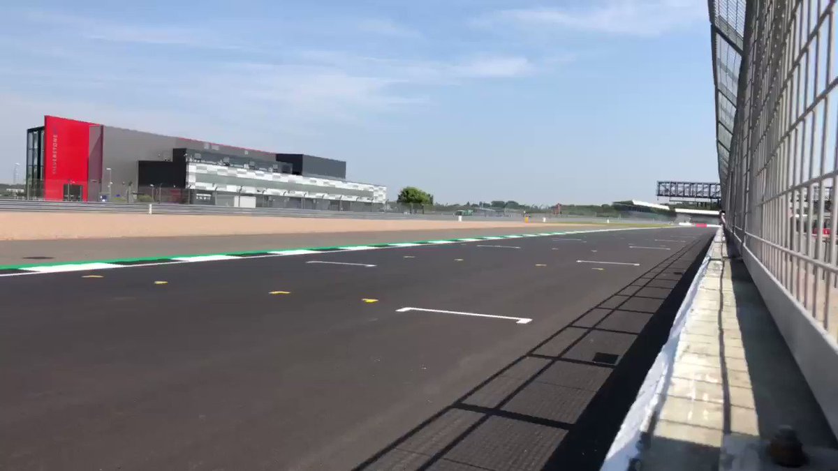 Turn it up LOUD! A little bit of lunchtime entertainment as @MichaelLaverty gives the @UKTriumph Moto2 prototype a track workout on our newly resurfaced track. Full film of his experience coming soon on @btsportmotogp