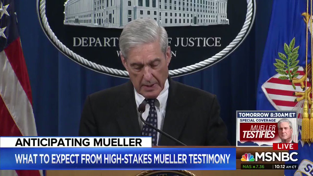 Trump will claim exoneration tmrw no matter what, so pls RT this clip:
"If we had confidence that the president clearly did not commit a crime, we would have said so. We did not, however, make a determination as to whether the president did commit a crime."
#MuellerIsAPatriot