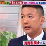 れいわ新選組、地上波でも消費税撤廃の話をしていてぶれないなと本気で思うw