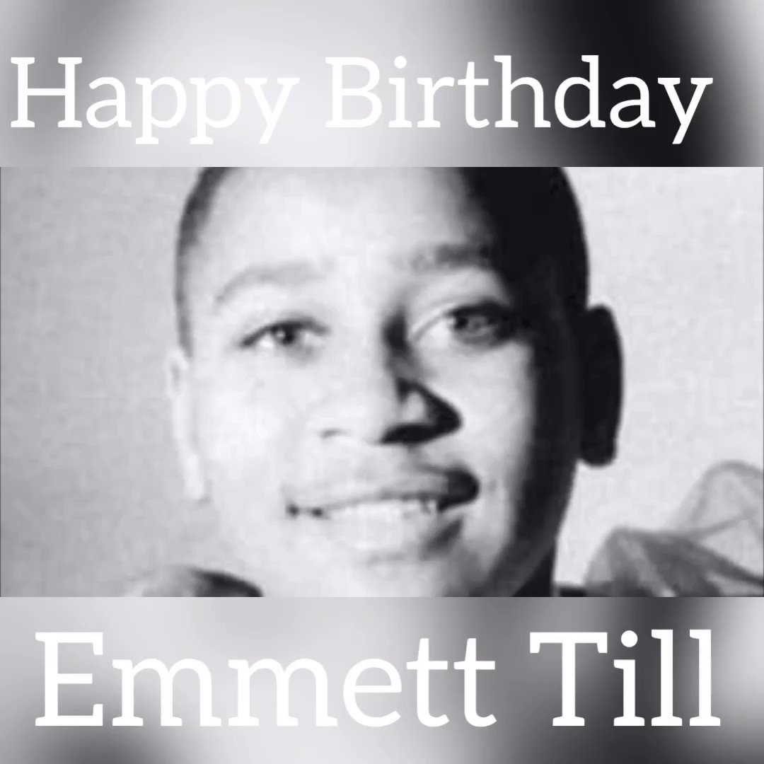 Earrings I made in honor of Emmett Till. Happy Birthday   