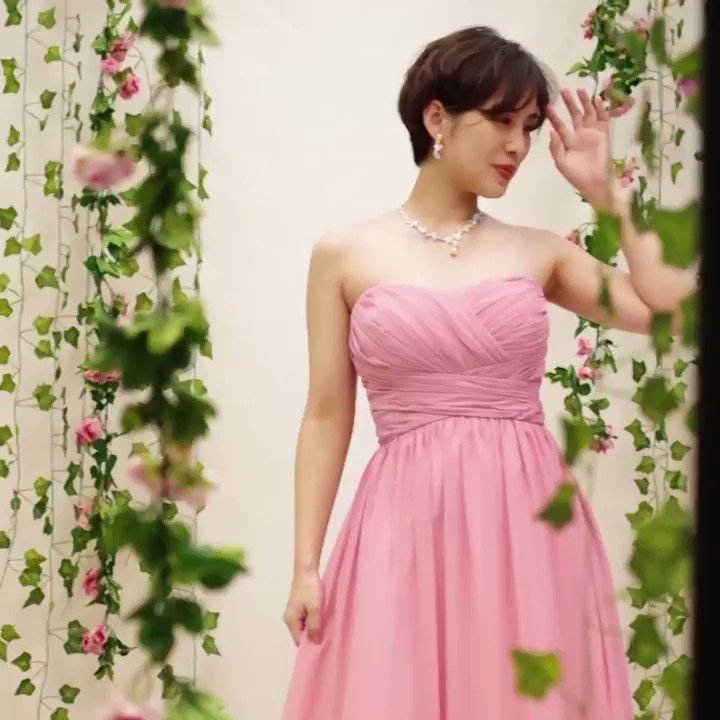 キナリ・ベージュ DRESSROOM AMIフォーマルドレス 演奏会 発表会 結婚