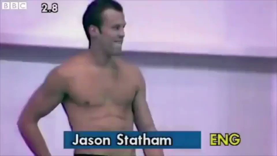 Happy birthday to 1990 Commonwealth Games Diver Jason Statham, not sure what became of him after this 
