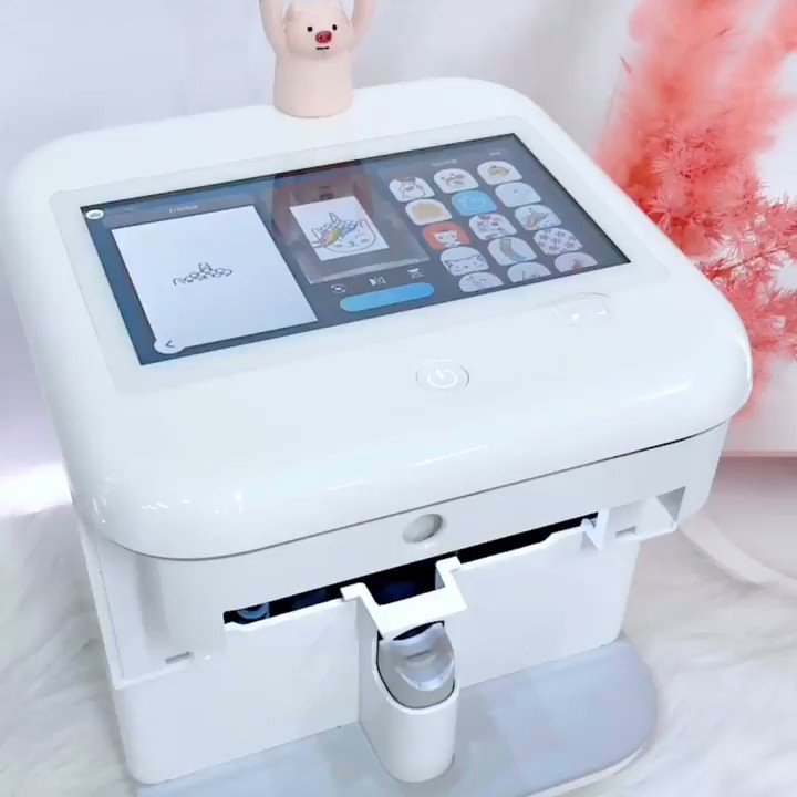 Gemme Harden Stor vrangforestilling Anjou Nail Printer on Twitter: "💪 Ready, set, print! Even pro nail artists  have trouble painting their other hand. With #anjounailprinter, we can take  care of that. 😉💅 🎵Music: Last Summer 🎵Musician: @