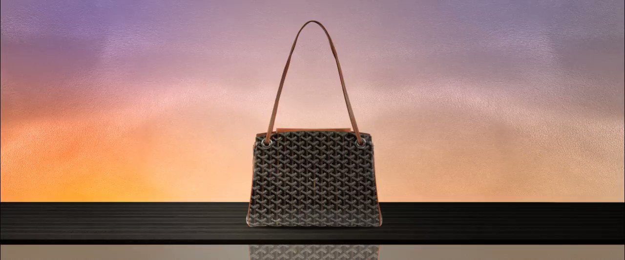 Beautiful craftsmanship.The Rouette soft bag.The new instant classic by  Goyard is a style cameleon with almost as many ways to wear it as there are  hours, By Ploypin Vintage