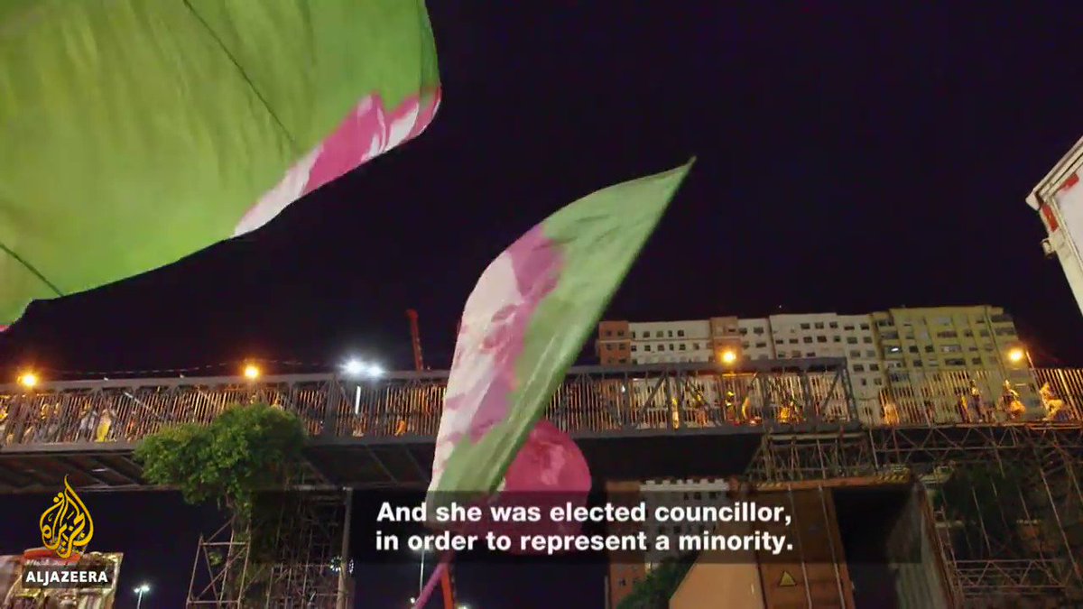It's hard to convey to people outside of Brazil what a singular force of power and good was lost when Marielle was assassinated. It was precisely those attributes that caused the monsters who killed her to fear her. This Al Jazeera clip shows some of her unique greatness: https://t.co/TKHT1NUlRu