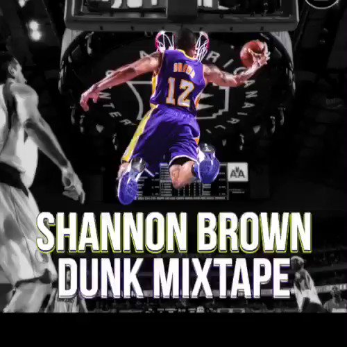 Happy Bday to the HIGH FLYING Shannon brown!!! 

That last play was not a foul, I ll never let that go. 