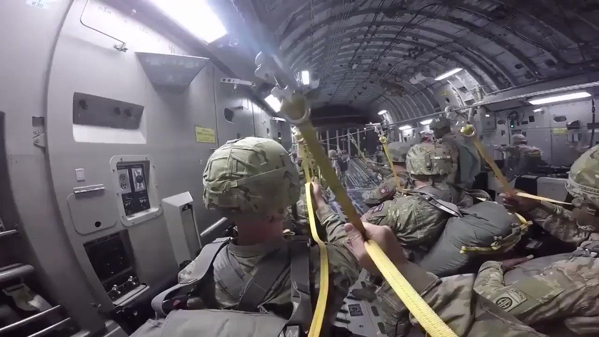 #ThursdayThoughts #ThursdayMotivation #thursdaymorning It's not often that you get to see things from the perspective of a hashtag#USArmy Paratrooper. Here is a peek of what it is like to jump from a plane! hashtag#FortBragg