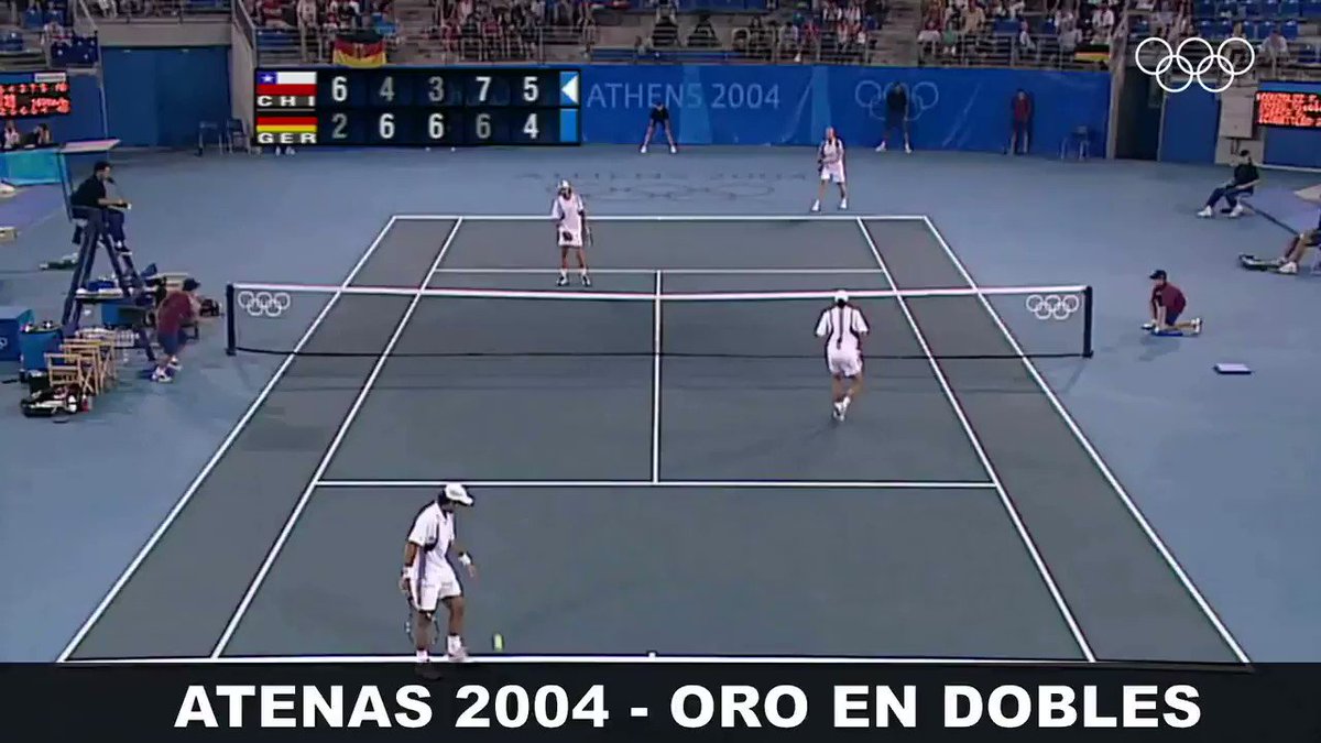 Fernando González de Chile 🇨🇱 ganó tres medallas en tenis 🎾 de los #JuegosOlimpicos:Oro 🥇 y bronce 🥉 en #Atenas2004Plata 🥈 en #Pekin2008 ¡Feliz cumpleaños, Fernando! 🎂🎁@fergonzalezel @TeamChile_COCH @COCH_cl @Ftch_oficial @COSAToficial @ITF_Tennis