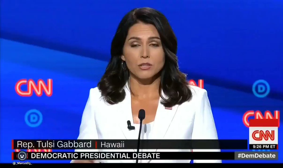 Chris Loesch (@ChrisLoesch) on Twitter photo 2020-08-12 03:57:18 Remember when @TulsiGabbard DESTROYED @KamalaHarris in the #DemDebates? I bet the voting public does. Remember when @TulsiGabbard DESTROYED @KamalaHarris in the #DemDebates? I bet the voting public does.