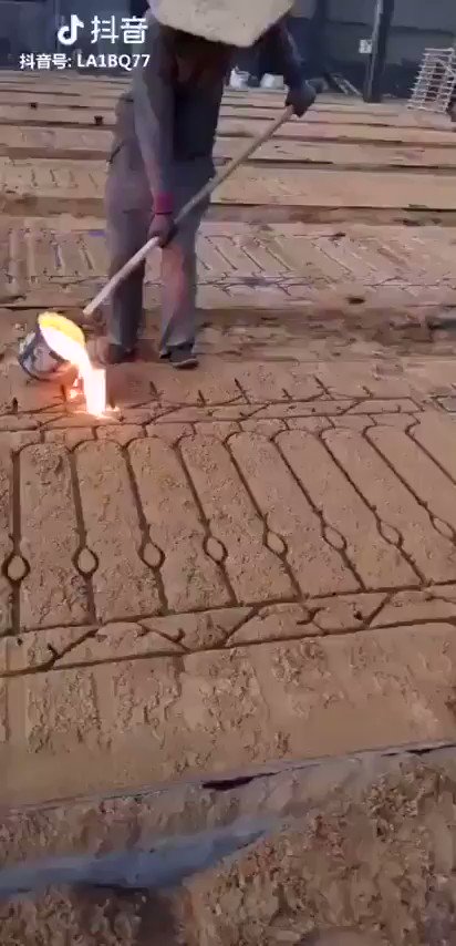 なんだか魔法陣みたいｗｗ鉄のフェンスの作り方！！