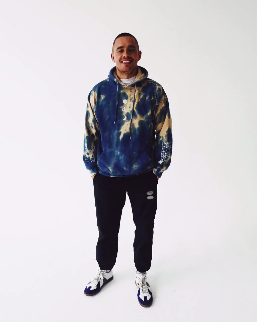 Dermot kennedy tie dye hoodie new arrivals