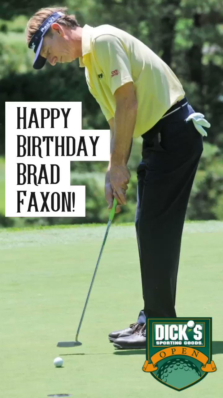 Happy Birthday Mr. Brad Faxon ! 