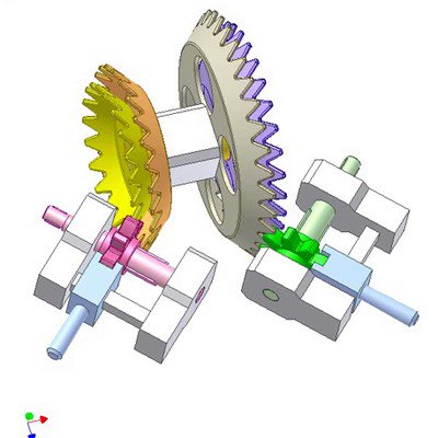 Gear Box of Sheet Metal Bevel Gears