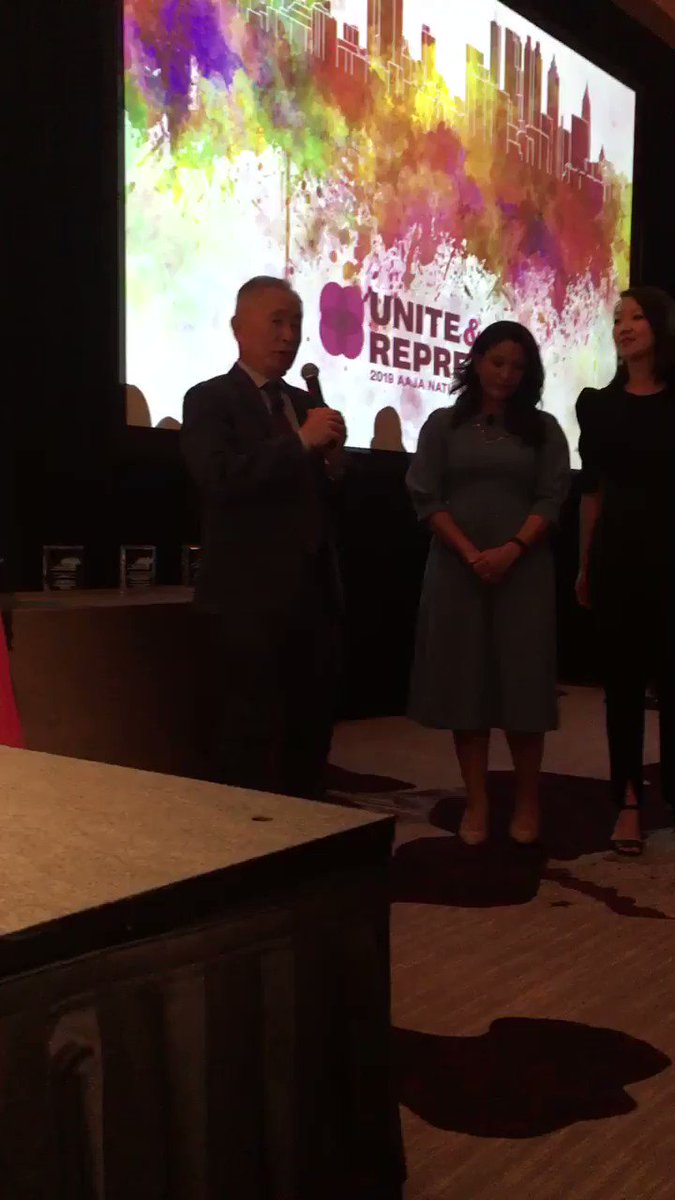 Reminder from @georgetakei to get the words right — the US incarcerated families in Japanese-American internment camps, not the incorrect “Japanese internment camps.”
“That’s distanced the United States from the fact we were imprisoned in the United States.” #AAJA19