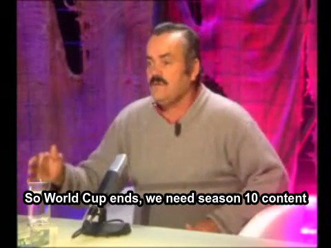 Criz (@CrizFN) on Twitter photo 2019-08-06 18:15:08 Epic Games talking about Season 10 Epic Games talking about Season 10