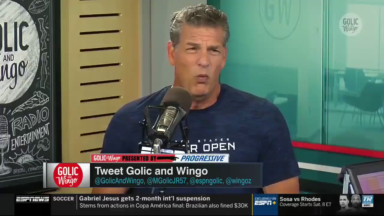 Sam Darnold declined to wish Tom Brady a Happy Birthday citing competitiveness. 

Golic s reaction 