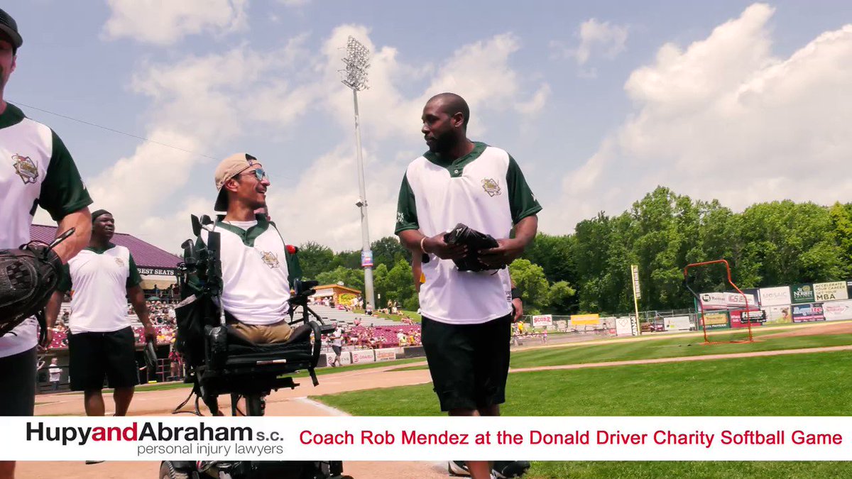 You WON'T want to miss this awesome interview from the @Donald_Driver80 Charity Softball Game. Attorney Abraham got to catch up with 2019 @espn @ESPYS Jimmy V Award Winner @coachrobmendez!! #WHOSAYSICANT #ESPYS
@Lammi_Sports