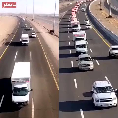 تفويج الحجاج المنومين في المدينة المنورة إلى مكة المكرمة من جميع الجنسيات لأداء مناسك الحج في سيارات إسعاف مزودة بجميع التجهيزات الطبية المتكاملة مع تواجد أكثر من 120 من أطباء وممرضين ومسعفين، وهناك حالات تم نقلها عبر الإخلاء الطبي من خلال المهبط الجوي #العالم_في_قلب_المملكة 💚💚