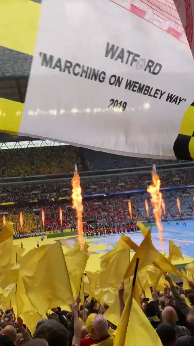 Itโs Finally Back #premierleague! The Kickoff between #Liverpool and #norwichcity Beyond excited!But whatโs ur hopes for ur #Football team will they succeed the previous year?#Fridayflash back to #watfordfc at #facupfinal Can we do it again? If not achieve something greater? ๐๐ปโฝ๏ธ