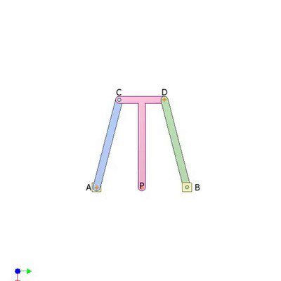 Roberts Four-Bar Linkage