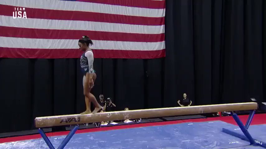 “Simone Biles double twisting double somersault dismount https://t.co/TtNK8...