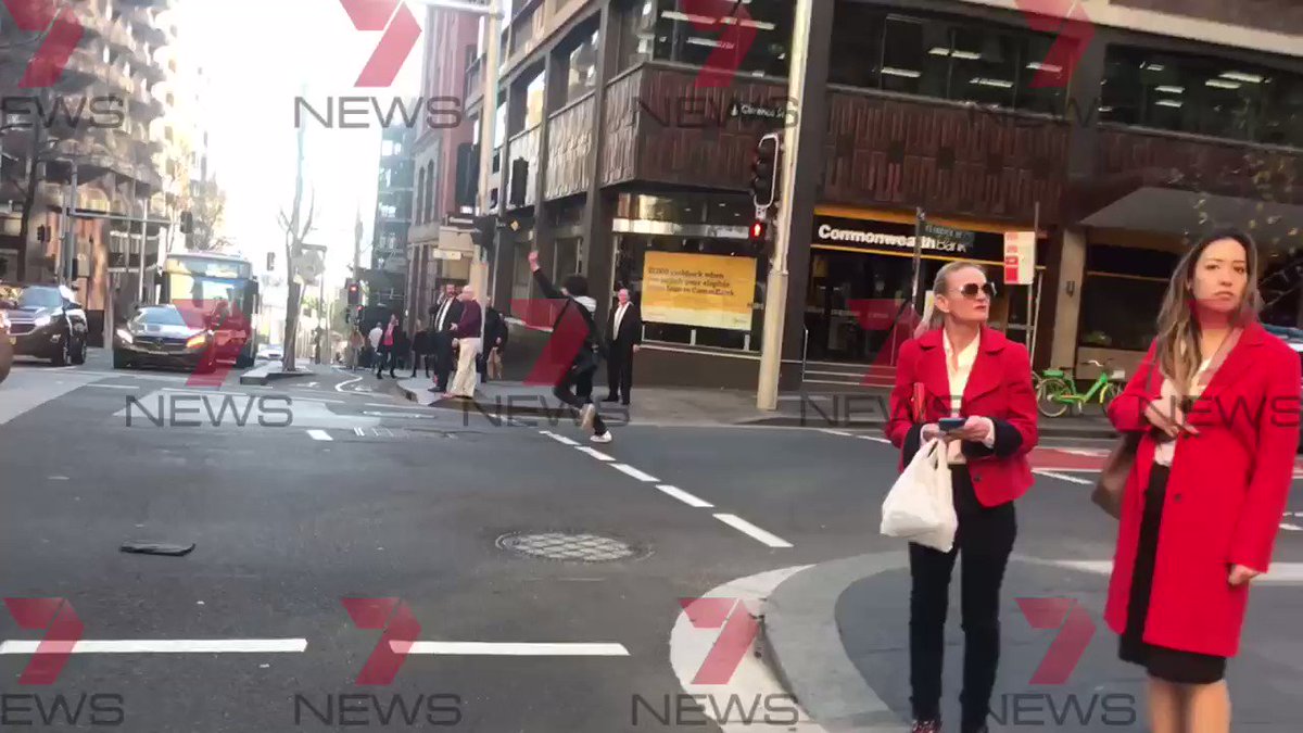 Sydney: Man shouting "Allahu Akbar" stabs woman, is chased down and detained by three brave Brits.