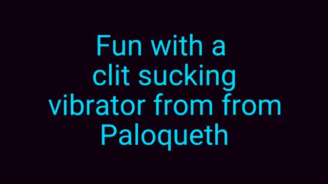 I just made a sale: Using my PALOQUETH on my giant erect clit!: https://t.co/QZyk9ipgtI https://t.co