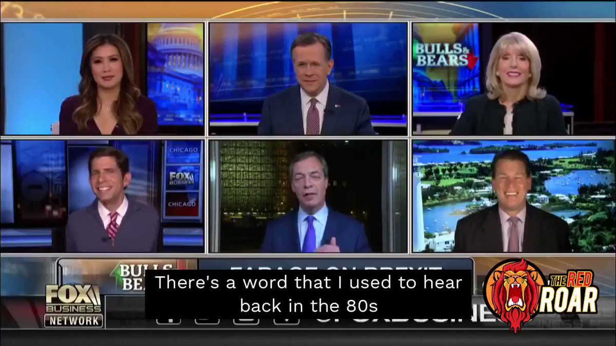 EXCL: Nigel Farage promises a Thatcher-inspired post-Brexit bonfire of workers’ rights and environmental standards in unearthed video. https://www.theredroar.com/2019/08/exclusive-farage-video-reveals-thatcher-inspired-plan-for-brexit-race-to-the-bottom/ …