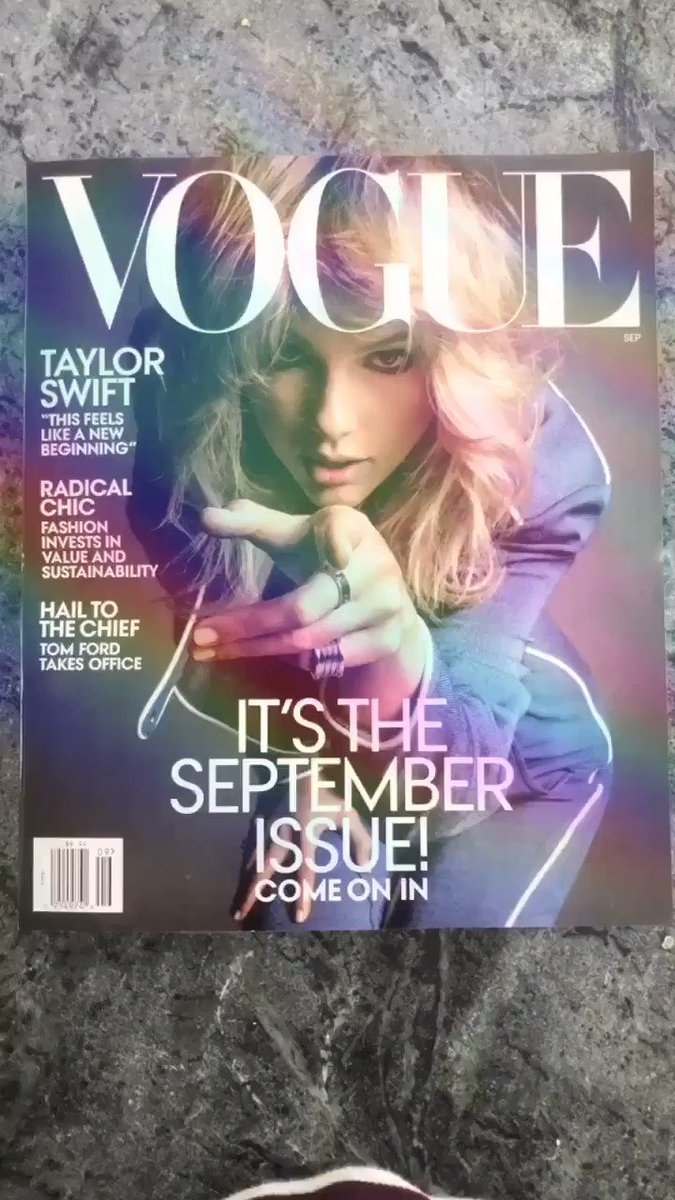 Look what came !! @taylornation13 @voguemagazine