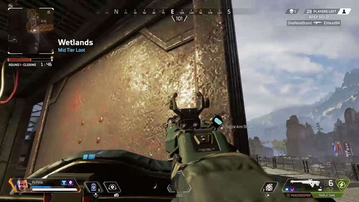 Apex solos is wild