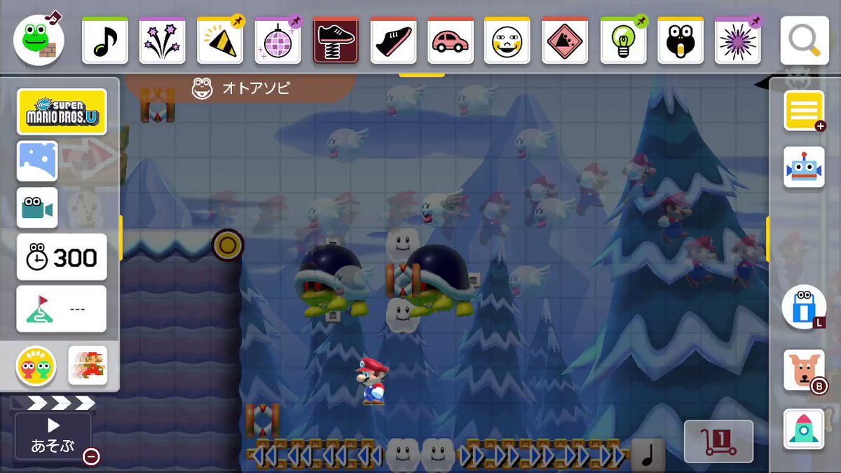 マリオメーカー２全自動講座 Rokmon64の色違いブログ