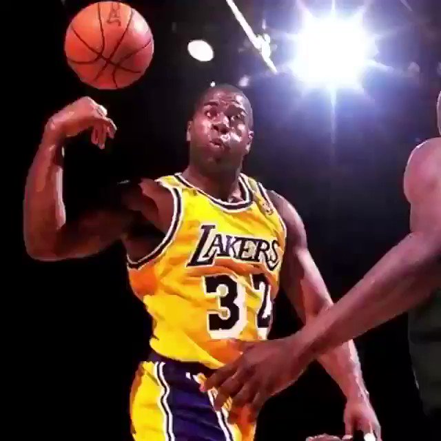 Happy Birthday to the GOAT PG, @MagicJohnson!🎥: @Hoopmixtape