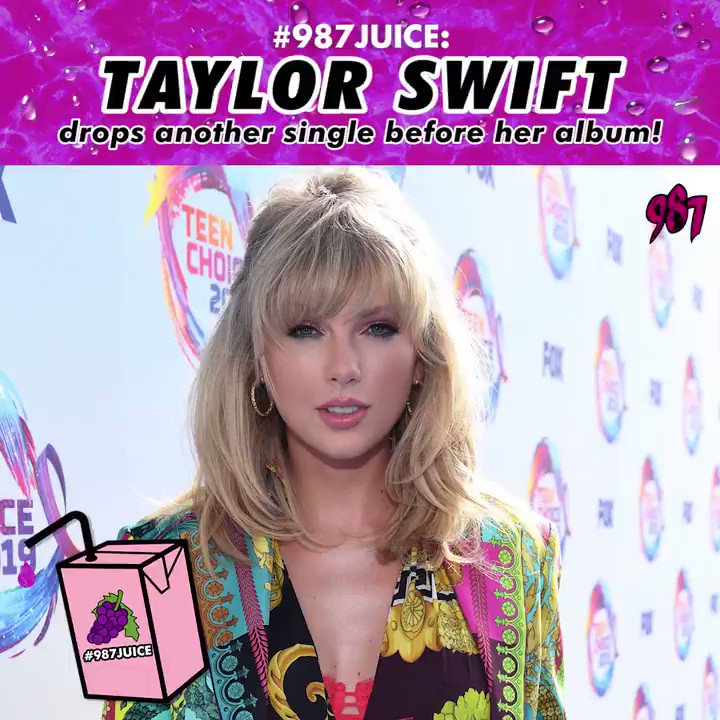 987 (@987fm) on Twitter photo 2019-08-16 12:00:01 Calling at Swifties, are you guys counting down to @taylorswift13s upcoming album too? Weve got a week to go to the release of her album and she has just released a single with the same name as the upcoming album - Lover! What do you guys think of it? Tweet us! #987JUICE Calling at Swifties, are you guys counting down to @taylorswift13s upcoming album too? Weve got a week to go to the release of her album and she has just released a single with the same name as the upcoming album - Lover! What do you guys think of it? Tweet us! #987JUICE