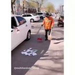 無言の圧力が凄い!ポイ捨てはいけない事です、これはかっこよすぎる!