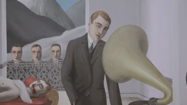 MoMA, The Museum of Modern Art (@MuseumModernArt) on Twitter photo 2019-08-20 00:25:45 #RenéMagritte, a Belgian painter and Surrealist known to “make the most everyday objects shriek aloud,” died on this day in 1967. Take a closer look at one of his largest works “The Menaced Assassin” (Brussels 1927) with Oliver Shultz, curatorial assistant at @MoMAPS1. #RenéMagritte, a Belgian painter and Surrealist known to “make the most everyday objects shriek aloud,” died on this day in 1967. Take a closer look at one of his largest works “The Menaced Assassin” (Brussels 1927) with Oliver Shultz, curatorial assistant at @MoMAPS1.