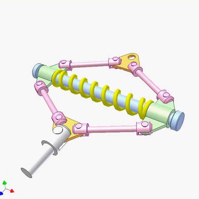 Using Compression Spring to Bear Tension