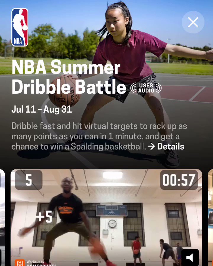 See where you rank by city, state, or country in our @NBA Summer Shootout and Dribble Battle! Are you the top hooper in your city?