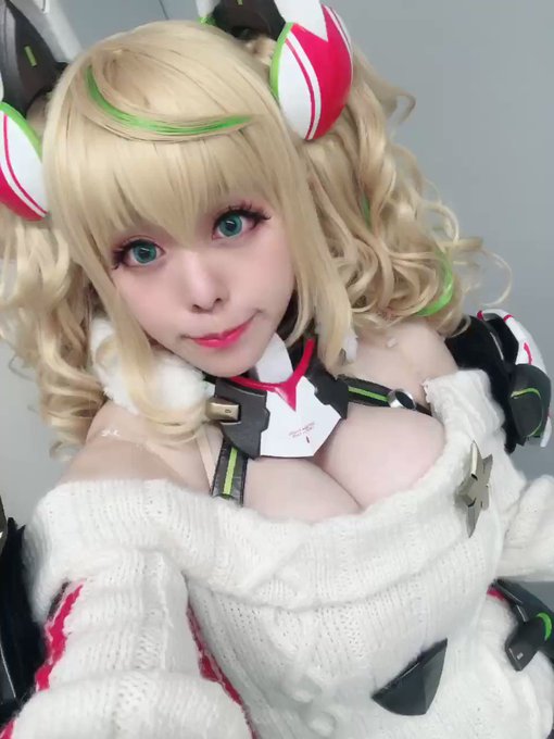 コスプレイヤー絢愛ちよのTwitter動画5