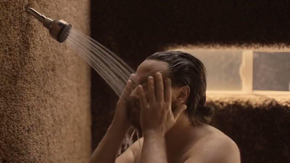 Daddy long hair compilation shower