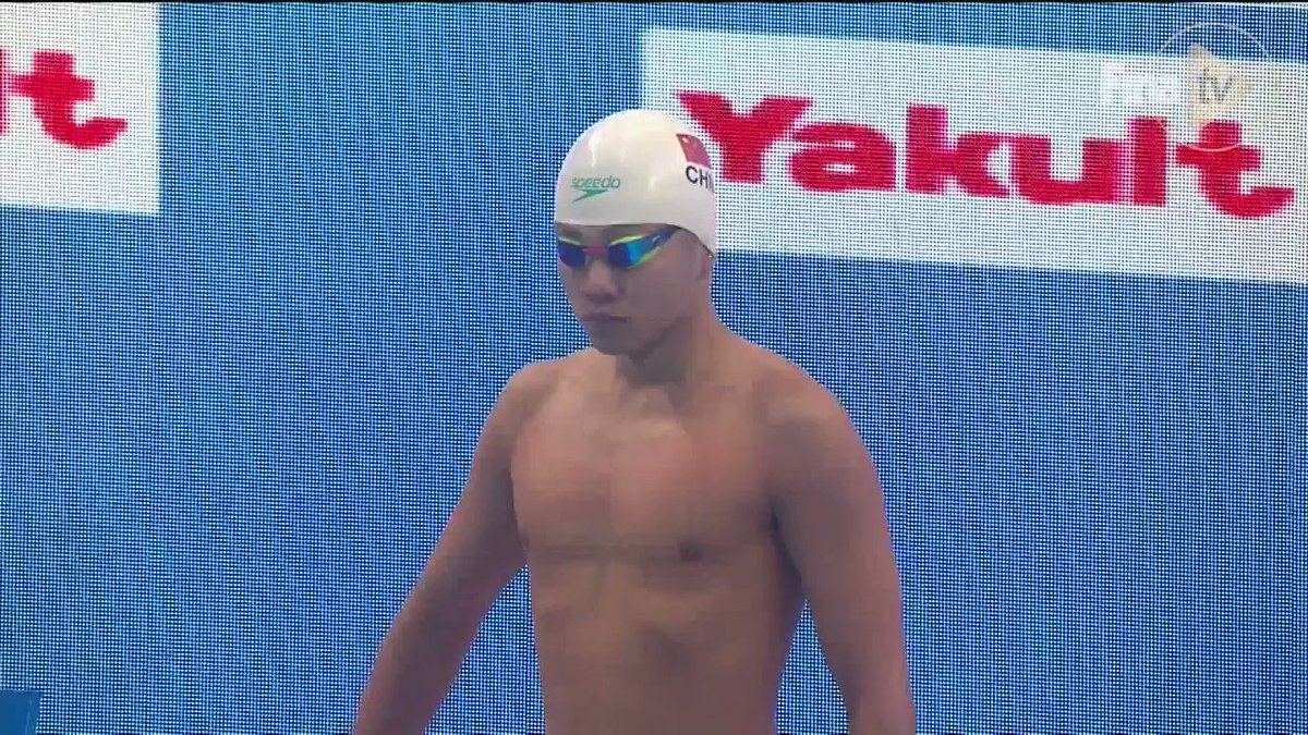 New World Cup Record – by Lithuania’s superstar Danas Rapsys 🇱🇹 in the Men's 200m Freestyle! Beating his own record set in Jinan last weekend, the new record time reads 1:44.38. #SWC19 #SWIMMING #FINA