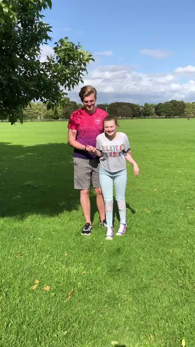 Believe in yourself 😇😁 and you can achieve so much ❤️ please send me your encouragement as my legs are getting tired after so many steps 😁 #AngelmanSyndrome