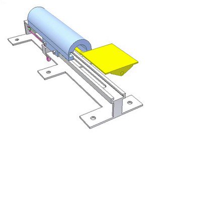 Slider Carrying Automatic Flipping Plate