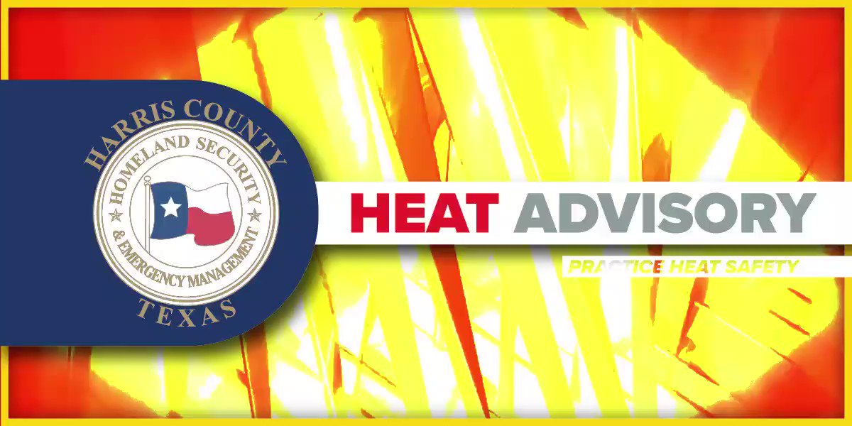 🔥 #HeatWave2019 🔥
With MORE extreme heat in the forecast:
🌡️Limit time outdoors, especially during afternoon
🌡️Check backseat for any pets/children
🌡️Check in with neighbors, especially elderly
🌡️Drink plenty of water to stay hydrated
🌡️Wear sunscreen/light clothing
.
#HouWX