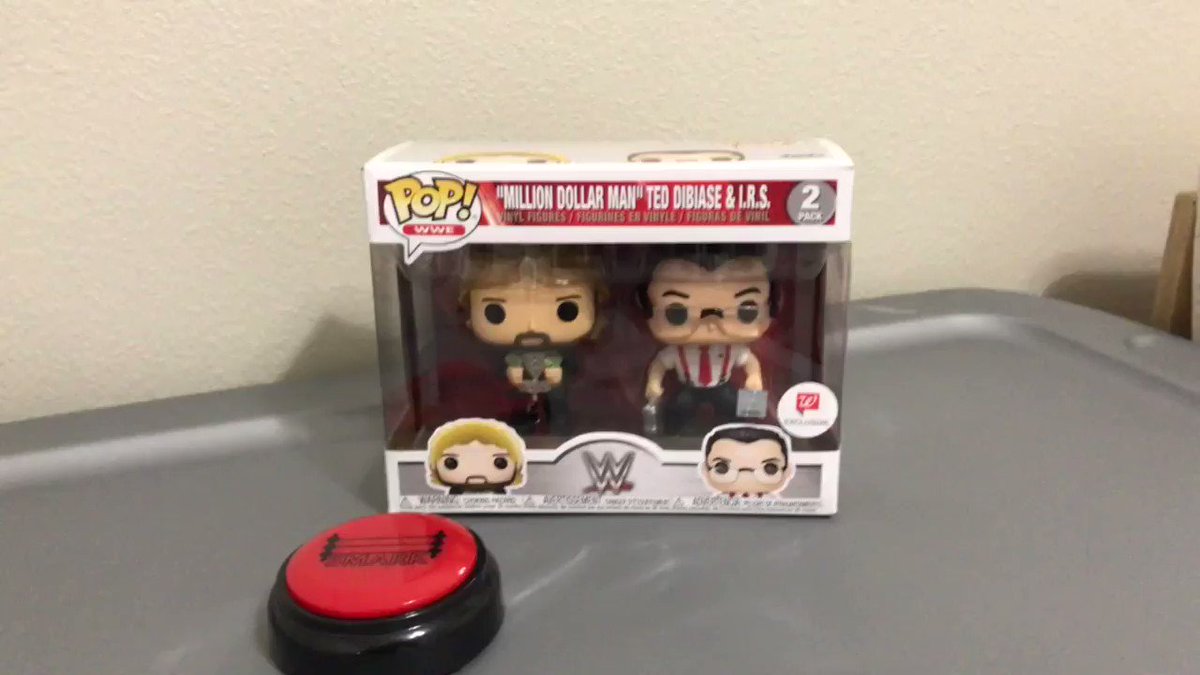I don’t normally collect Funko, but I couldn’t pass up this $4.21 deal on Million Dollar Man and IRS!Smark Button says:THIS IS AWESOME 👏🏻👏🏻👏🏻👏🏻👏🏻http://smarkbutton.com 15% off use code RAW15#wwe #nxt #aew #nxtuk #figlife #scratchthatfigureitch @ChickFoleyShow @MajorWFPod