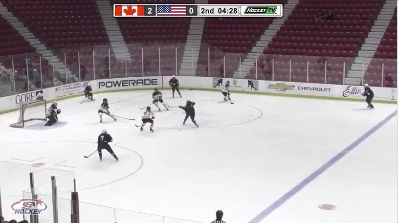 #TeamUSA is within one! On the board this afternoon thanks to this shot by @ekbrown05. 🇺🇸Stats → https://bit.ly/2Zbqm4D