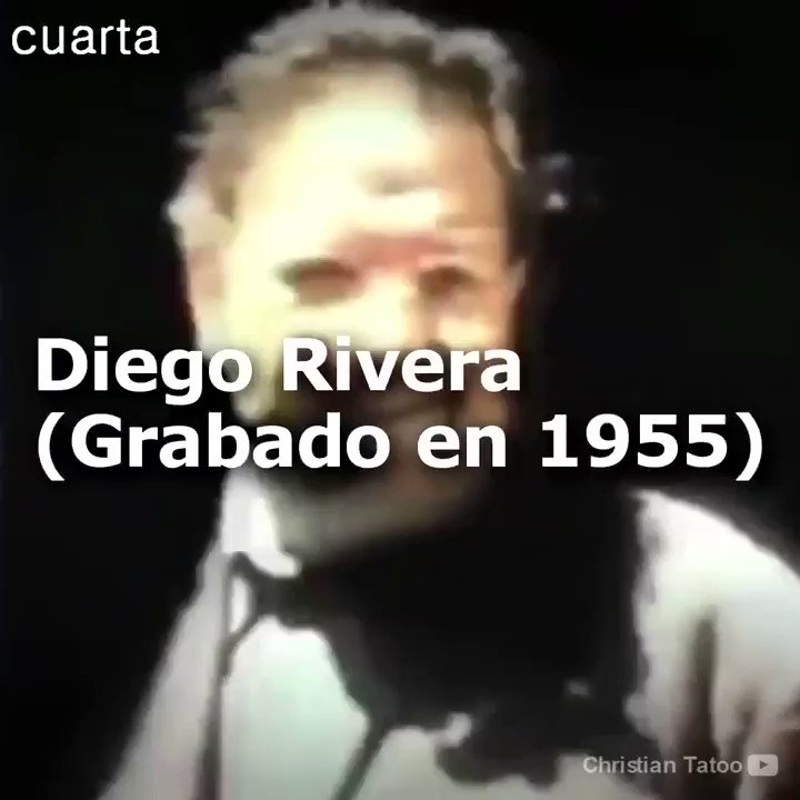 En alguna ocasión has escuchado la voz del famoso muralista Diego Rivera? O viviste para ver las intervenciones de Vasconcelos en los programas de debate televisivos? Te comparto un video donde puedes conocer la voz de ambos. Via Cuarta @warkentin @TurismoCDMX @arnemx