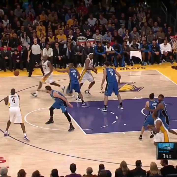 The last time the Lakers made the playoffs, Dwight Howard was on the team.