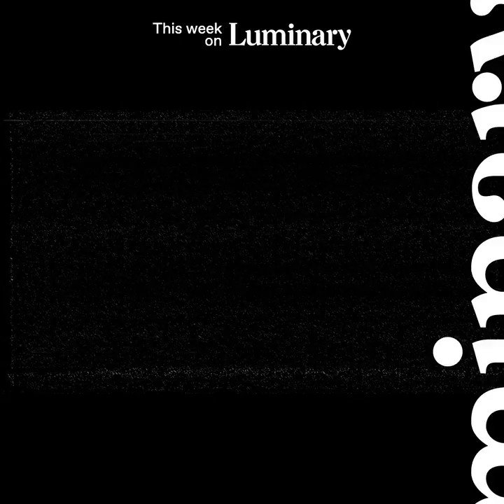 New week, new episodes. Check out everything that’s happening on #Luminary. http://bit.ly/2KU5wSj