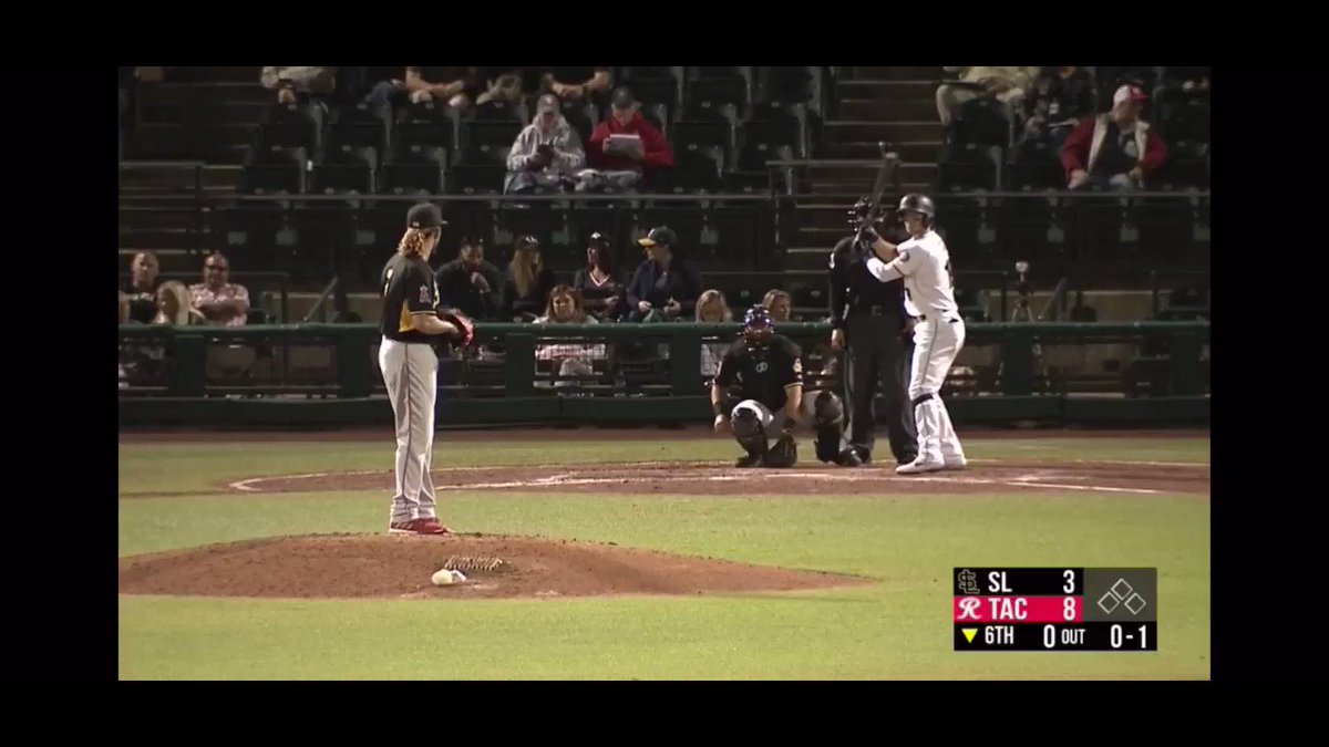 #Angels RHP Keynan Middleton with a 1-2-3 inning on his rehab assignment with the @SaltLakeBees.